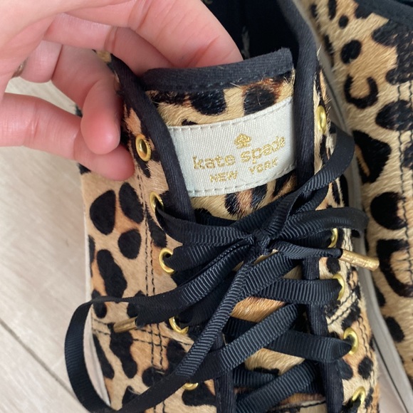 Kate spade x Keds leopard print sneakers - Picture 4 of 6